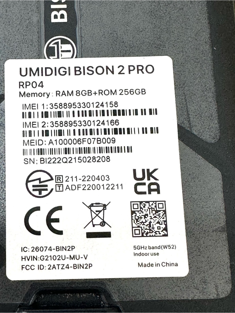 Bison G12 Pro Rugged Smartphone - Picture 5 of 8